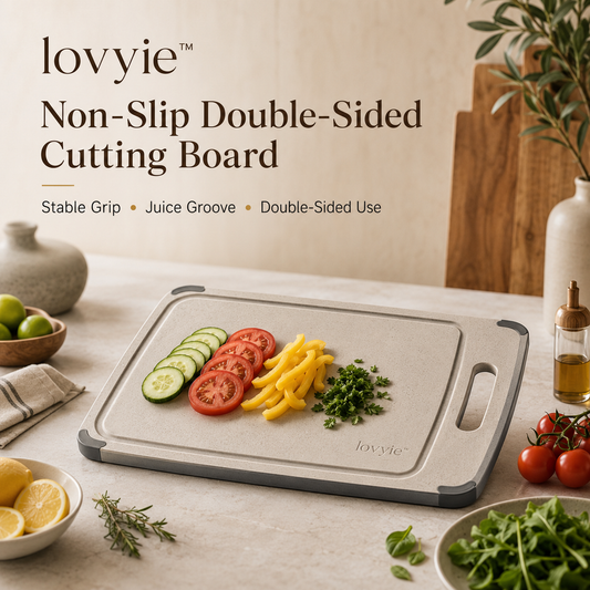 lovyie™ Non-Slip Double-Sided Cutting Board